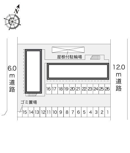 東大浜(24537)の駐車配置図