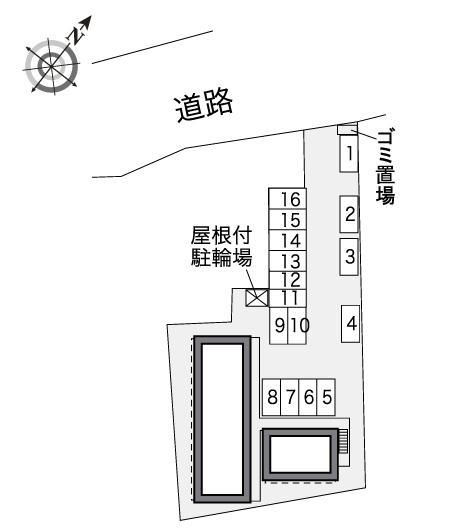 ＤＡＩＭＯＮ(30625)の駐車配置図