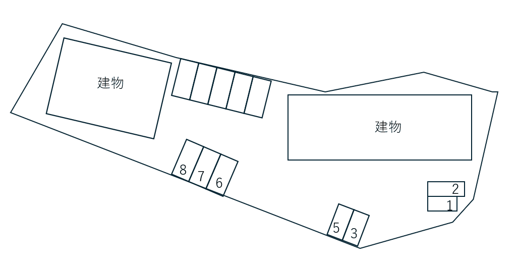 エスポワール花見堂の駐車配置図