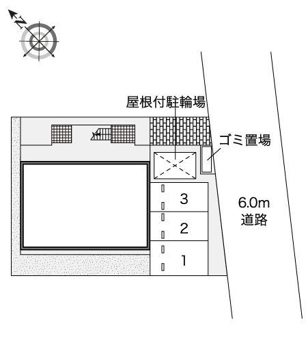 ファヴォーレ(45876)の駐車配置図