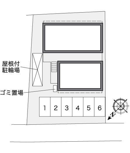 サンフレグランス(39861)の駐車配置図
