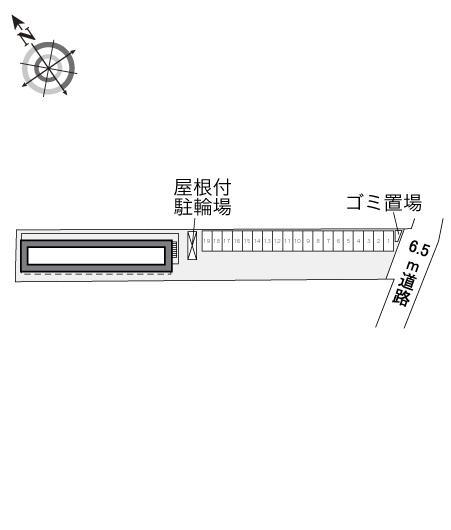 Ｔ＆ＳⅢ(33829)の駐車配置図