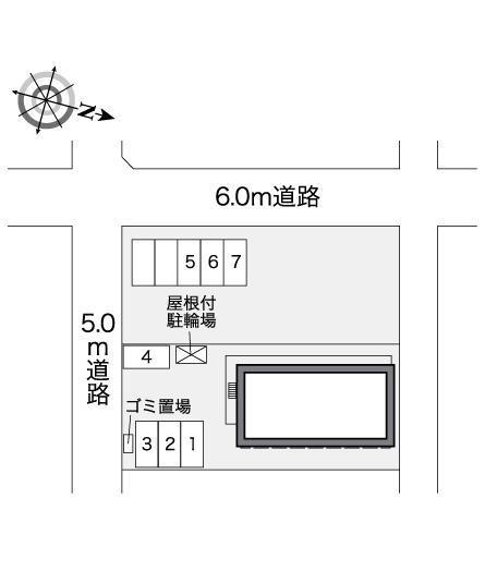 リベロ(27159)の駐車配置図
