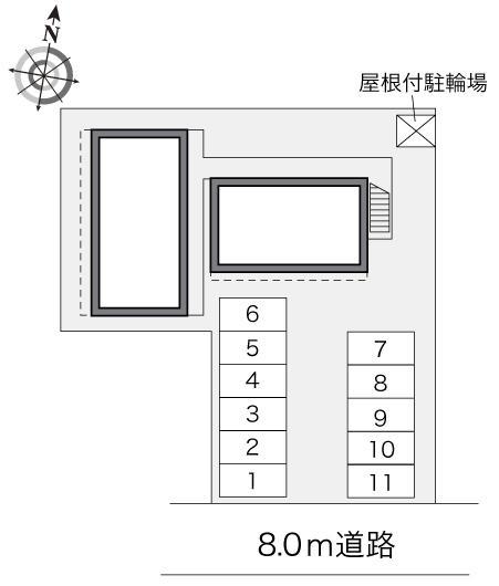 辰＆圭(23870)の駐車配置図