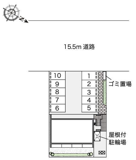 カリー(44915)の駐車配置図