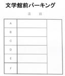 文学館前パーキングの駐車場