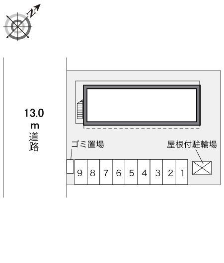 ベンデュール(23152)の駐車配置図