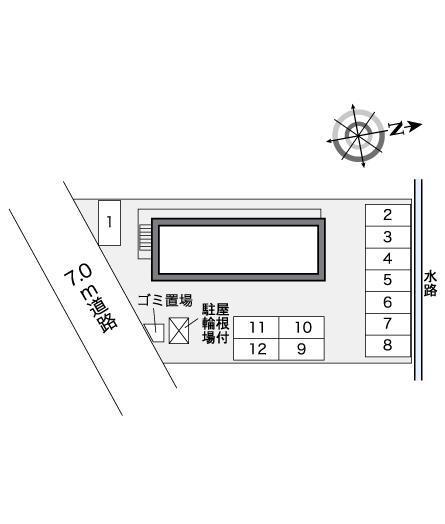 ひかり(27456)の駐車配置図