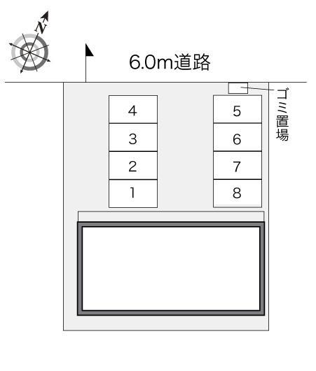 Ｍｉｌｋｙ　Ｗａｙ(22039)の駐車配置図