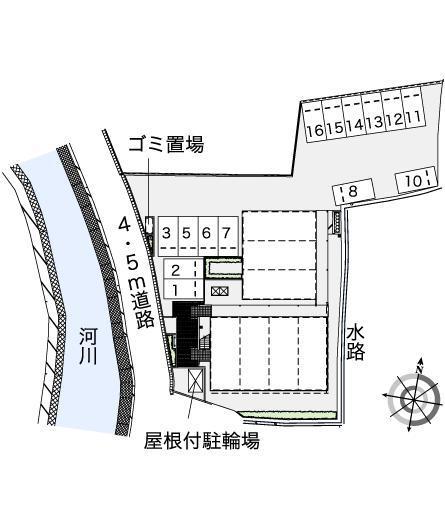 アイリーブルー(43427)の駐車配置図