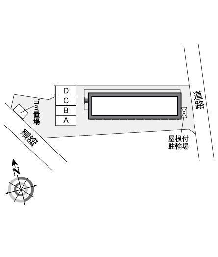 ｗｉｎｄ　ｆｉｅｌｄ(26815)の駐車配置図