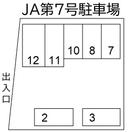 JA第7号駐車場の駐車場