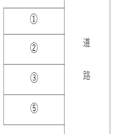エムエー駐車場の駐車配置図