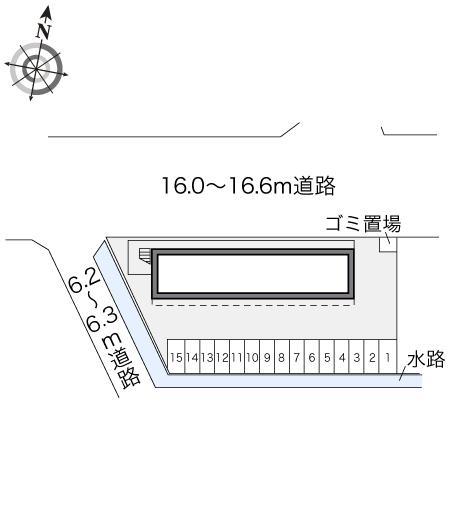 丸ノ口(18606)の駐車配置図