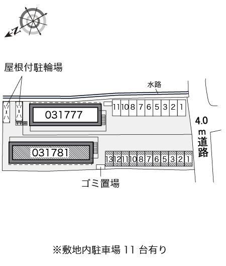 Ｍｏｎｓｔｅｒａ(31781)の駐車配置図