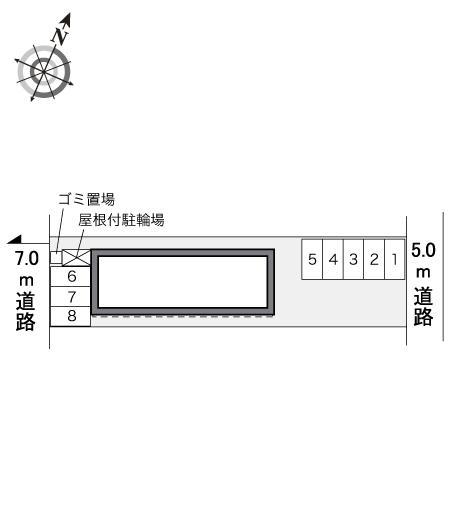 鴨池(29609)の駐車配置図