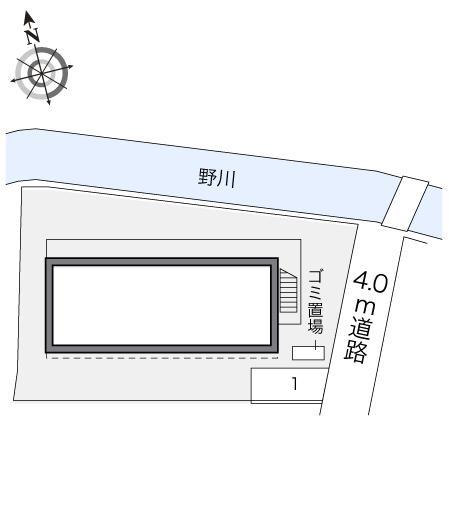 松美(16845)の駐車配置図