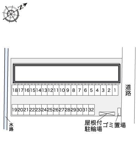 さくらいⅡ(30740)の駐車配置図