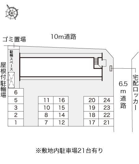 杉(9946)の駐車配置図
