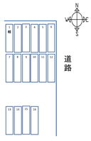 市川旦島駐車場の駐車場