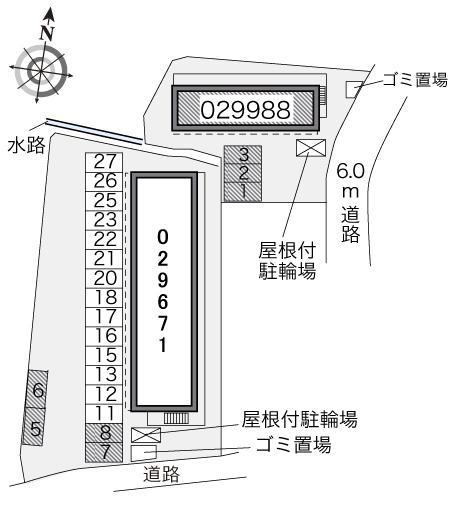 優豊(29988)の駐車配置図