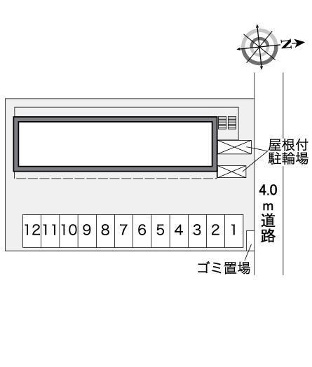 アバ(37084)の駐車配置図