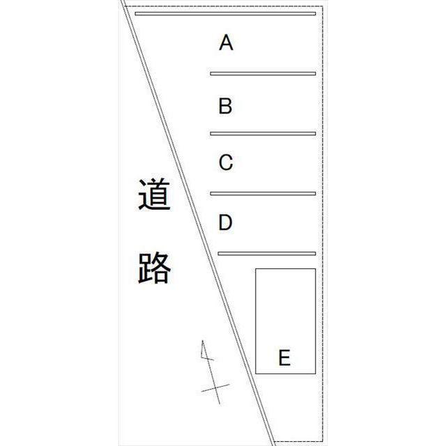 長田2丁目Tパーキングの駐車配置図