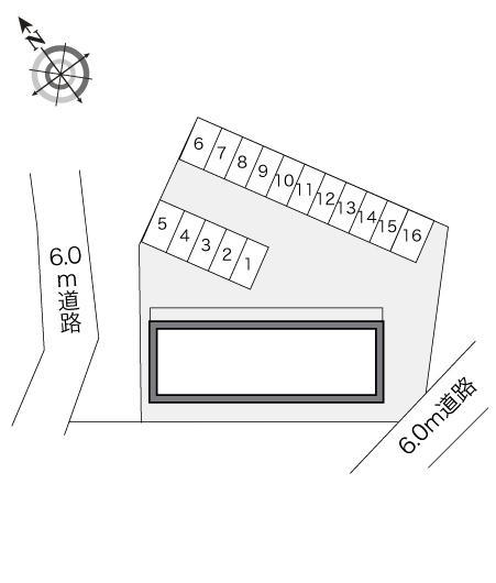 Ｍｉｄｏｒｉ　Ⅱ(20577)の駐車配置図