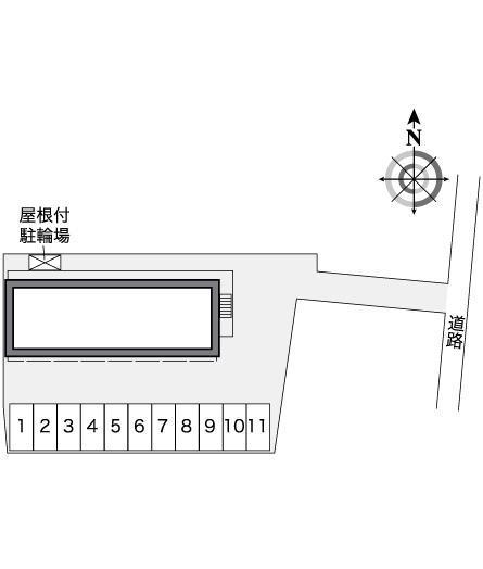トリーゴⅡ(25771)の駐車配置図