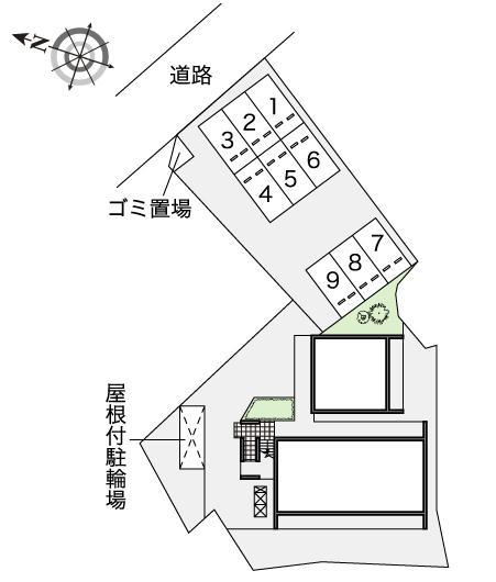 ＭＩＮＥ(46280)の駐車配置図
