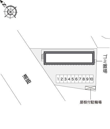 ラフィーネ(18957)の駐車配置図