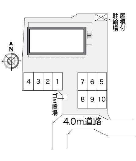 Ｃｈａｒｍａｎ(27222)の駐車配置図