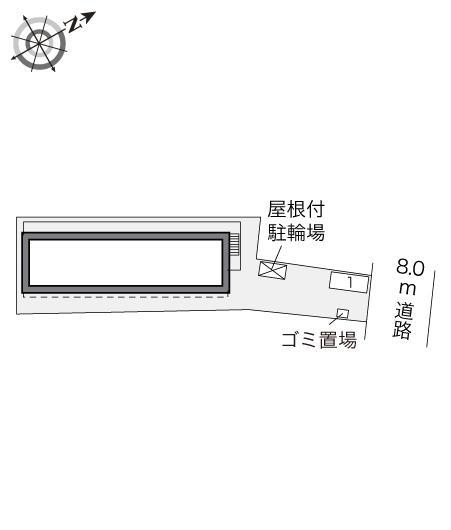 スイーツ(29556)の駐車配置図