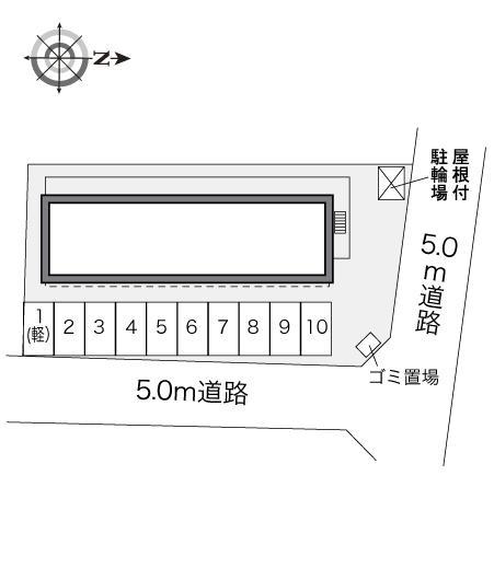 パストラル(28798)の駐車配置図