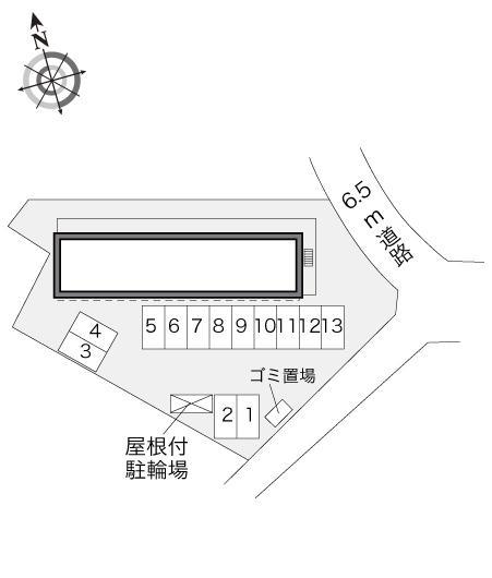 サンクレール　柏Ａ(28662)の駐車配置図