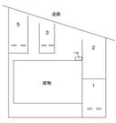 ＤＵＰＬＥＸ 牛山の駐車場