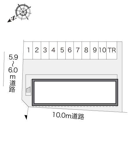 Ｂｌｏｏｍ(14834)の駐車配置図
