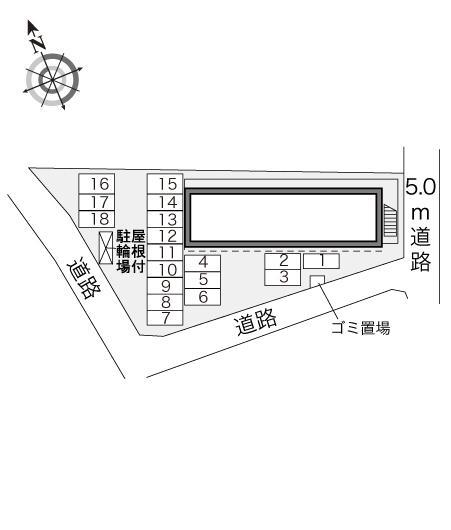 きょうほく(24588)の駐車配置図