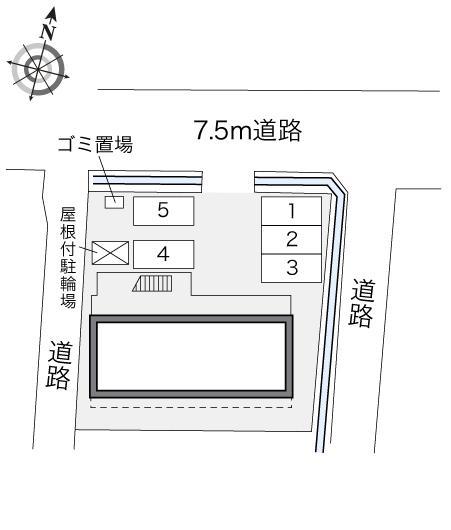 こしだ(24152)の駐車配置図