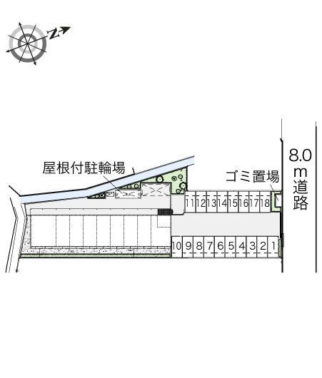 テルミック(41776)の駐車配置図