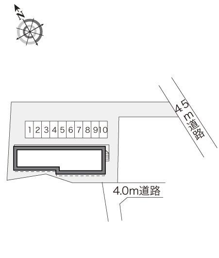 北斗(21768)の駐車配置図