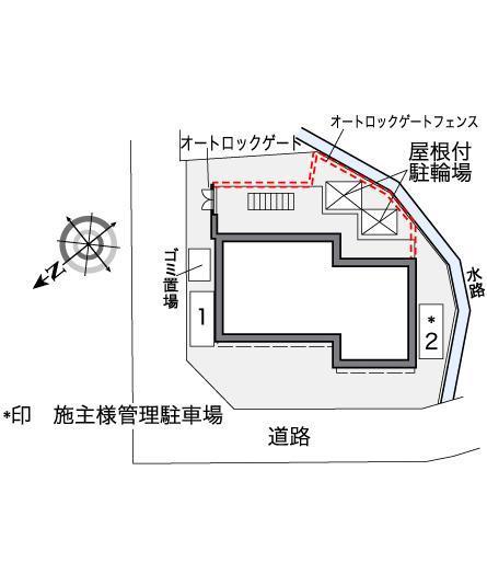 Ｗｉｎｄ　Ｈｉｌｌ(36363)の駐車配置図
