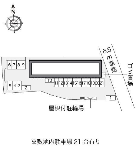 りんごの郷(33045)の駐車配置図