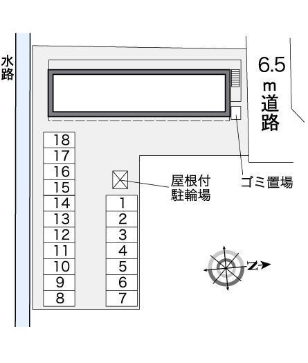 コモド(39717)の駐車配置図
