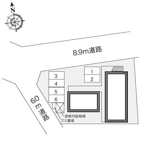 こもれび(23471)の駐車配置図