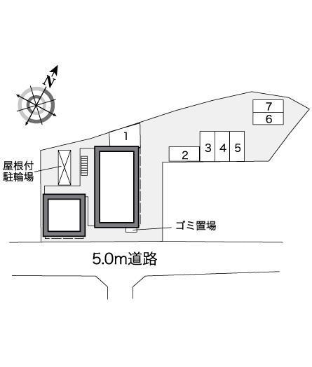 Ｒｉｎａ(39720)の駐車配置図