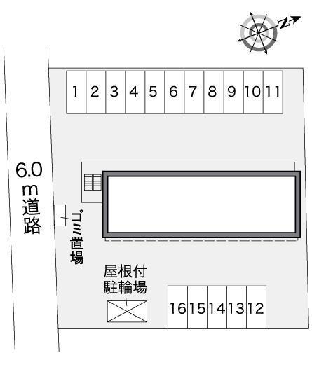 サラス(26927)の駐車配置図