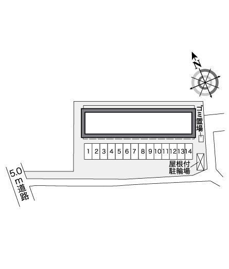ファンタジアⅡ(27278)の駐車配置図