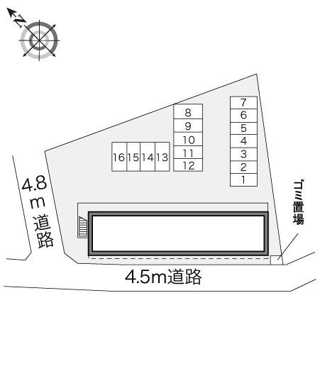 サンマルコ(17424)の駐車配置図