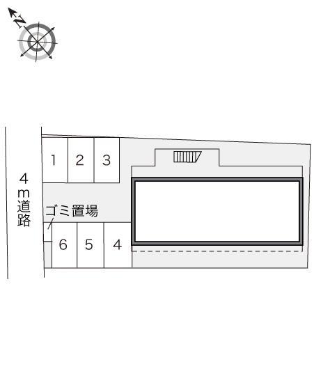 プレジオ・クラワキ(15720)の駐車配置図